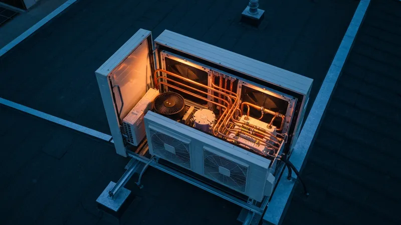 Composants de la pompe à chaleur air/air